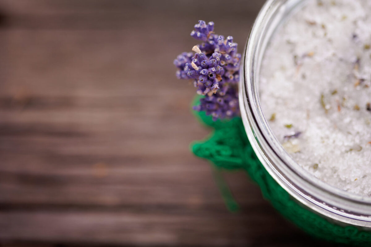 Lavender Sugar & Salt Scrub